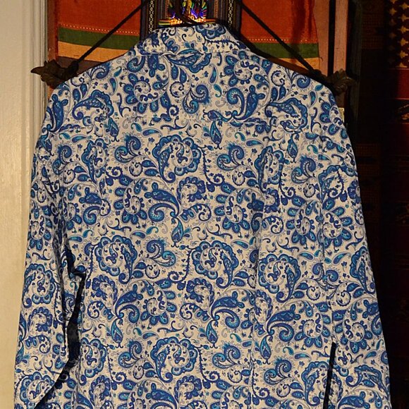 Kuhlman - Paisley - 100% Cotton - Men's shirt - French Cuffs - Size 45. - Picture 6 of 6